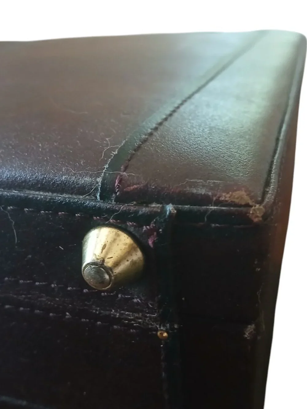 Vintage Protocol deep Burgundy Attache/ Briefcase
